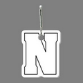 Zippy Clip & Capital Letter "N" Tag